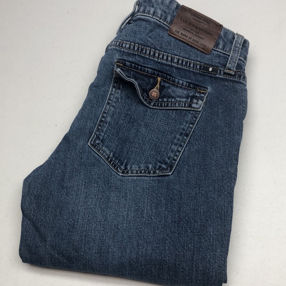 LIKE NEW VINTAGE LUCKY BRAND SWEET CROP JEANS 6/28x24 🍀
